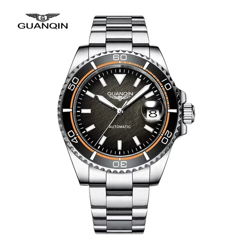 Automatic Mechanical Watch NH35A Men'S Watch Sapphire Fashion Sports Watch Stainless Steel Waterproof Luminous 2022 New