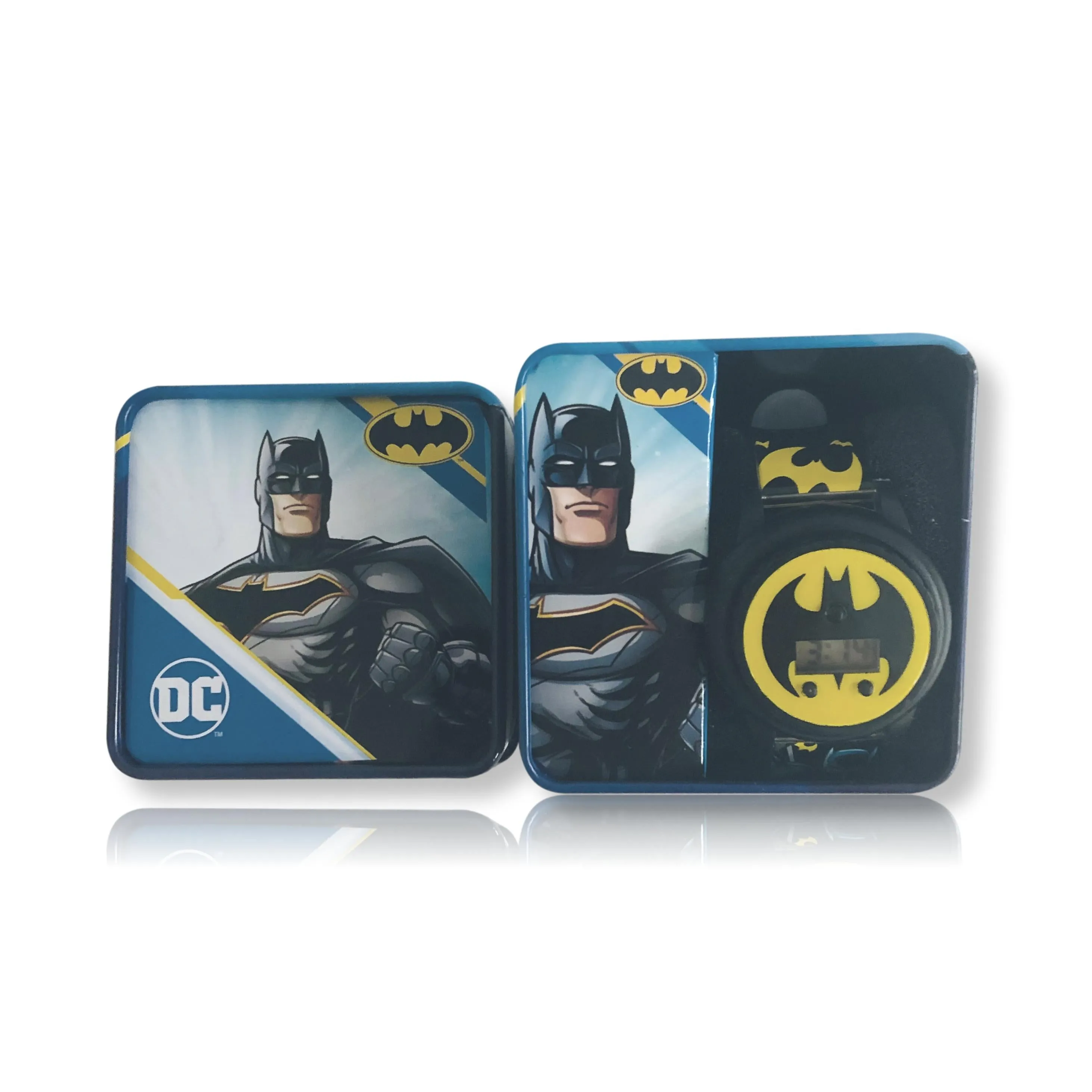 Batman Boys Digital Watch Kids Flashing LCD Black Watch