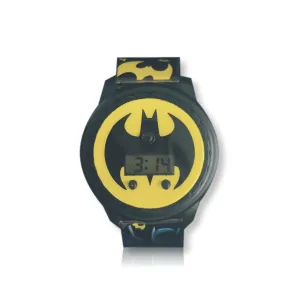 Batman Boys Digital Watch Kids Flashing LCD Black Watch