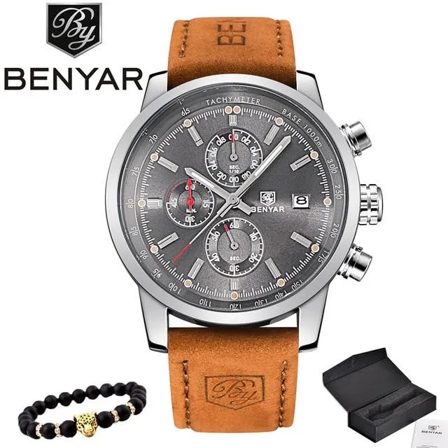 Benyar Leather Watch