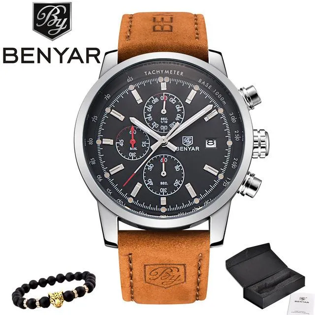 Benyar Leather Watch