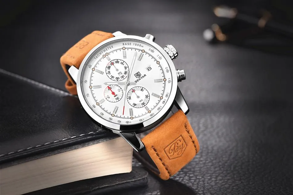 Benyar Leather Watch