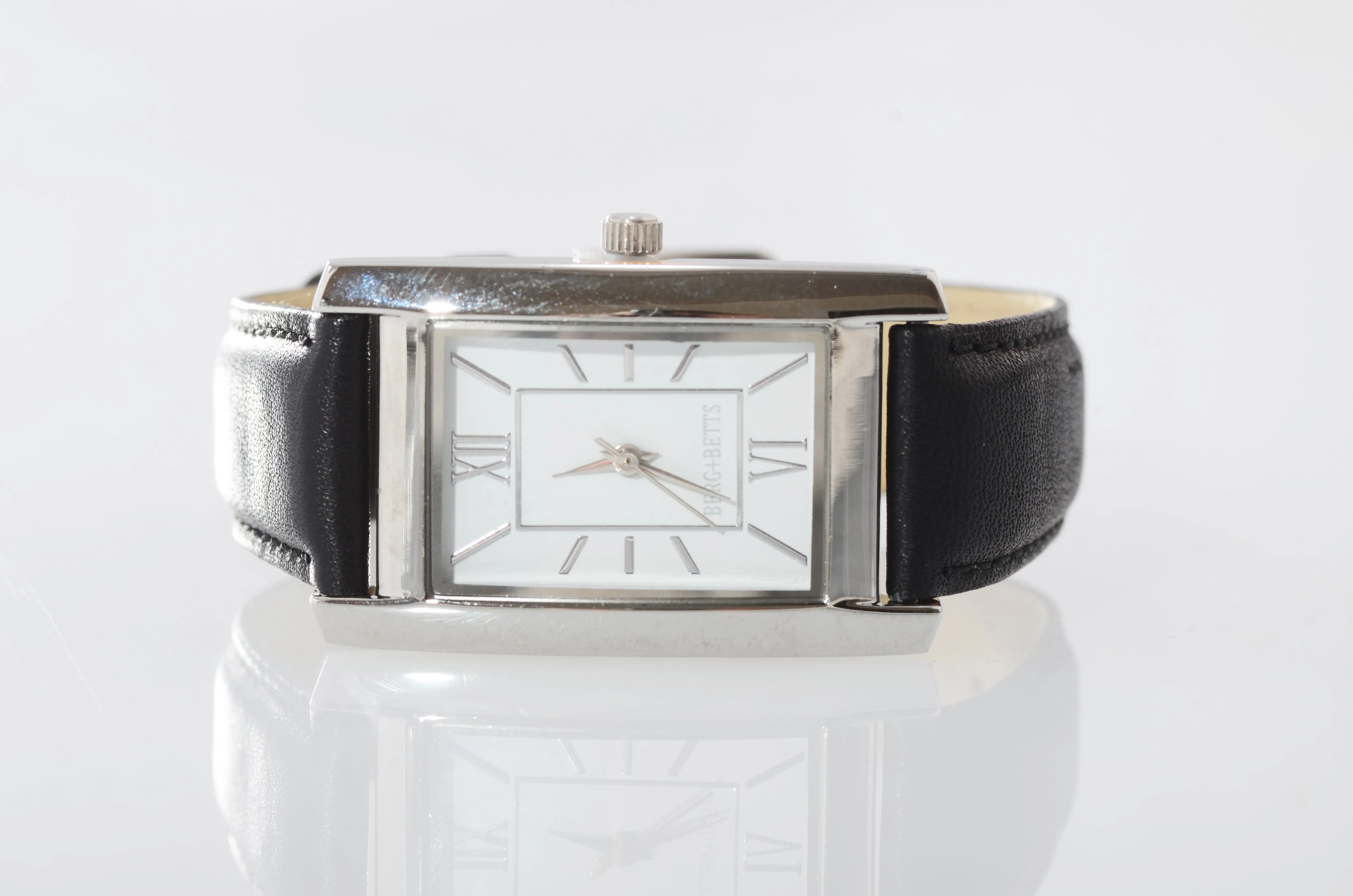 BERG BETTS Watch Classic Silver and Black