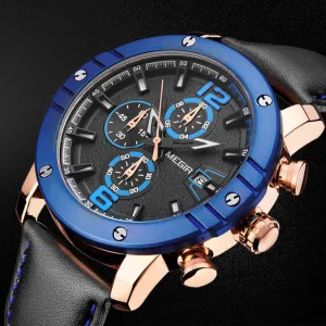 Blue Gold Timepiece