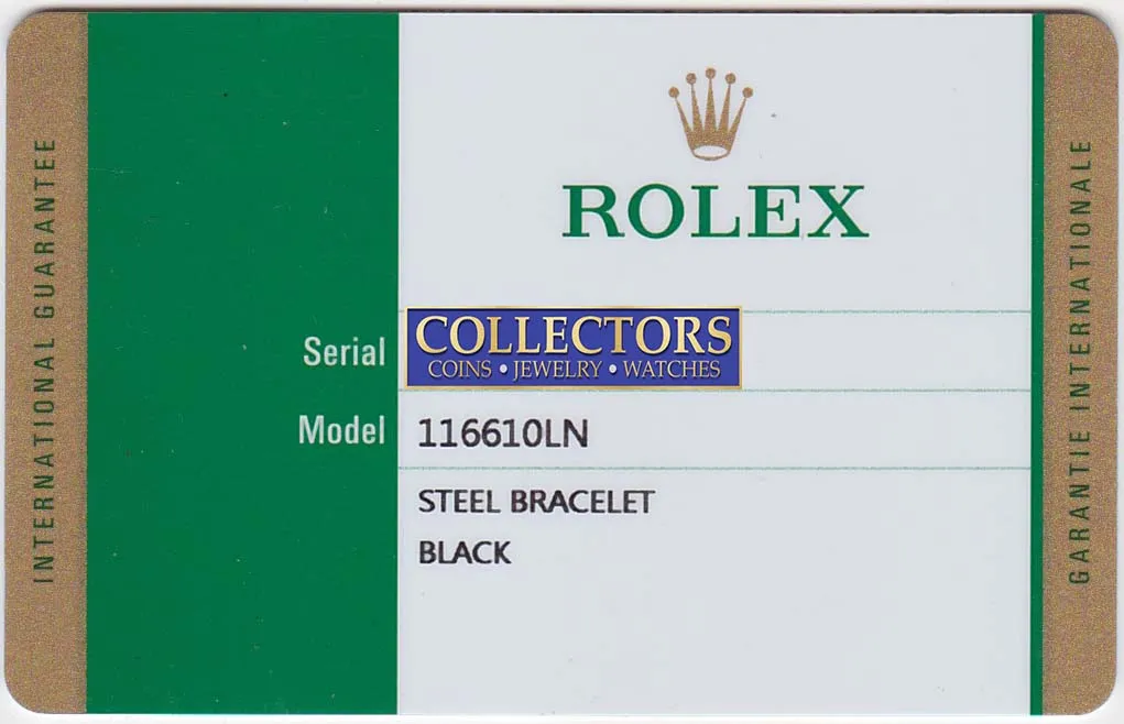 BRAND NEW 2020 PAPERS Rolex Submariner 116610 Steel Black Ceramic 40mm Watch Box