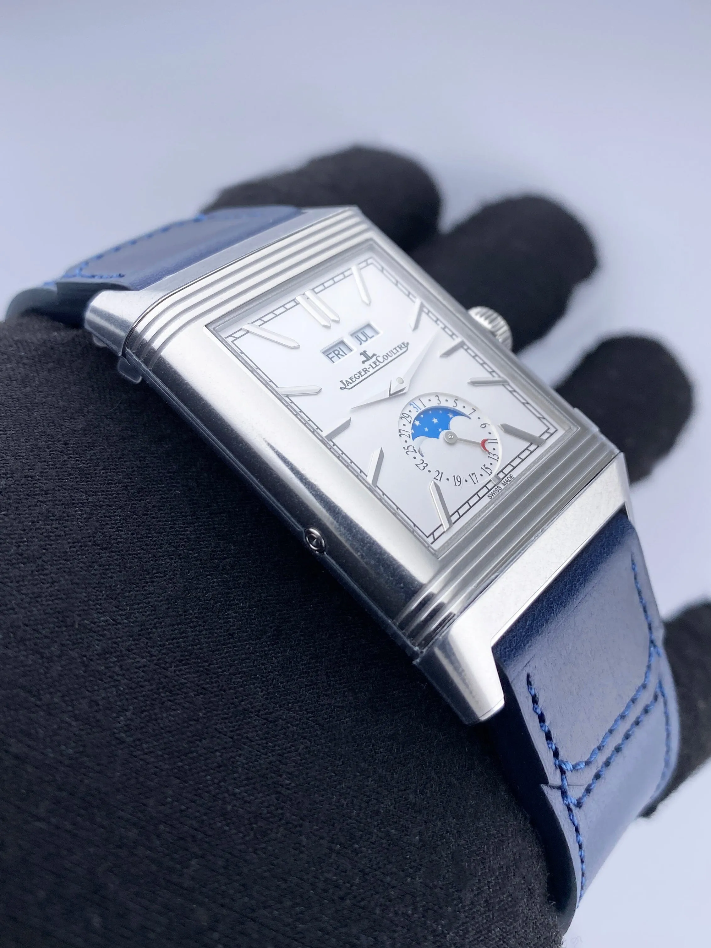 Brand New Jaeger-LeCoultre Reverso Tribute Q3918420 Mens Watch Box Papers