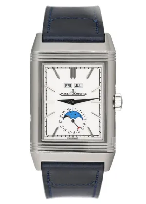 Brand New Jaeger-LeCoultre Reverso Tribute Q3918420 Mens Watch Box Papers