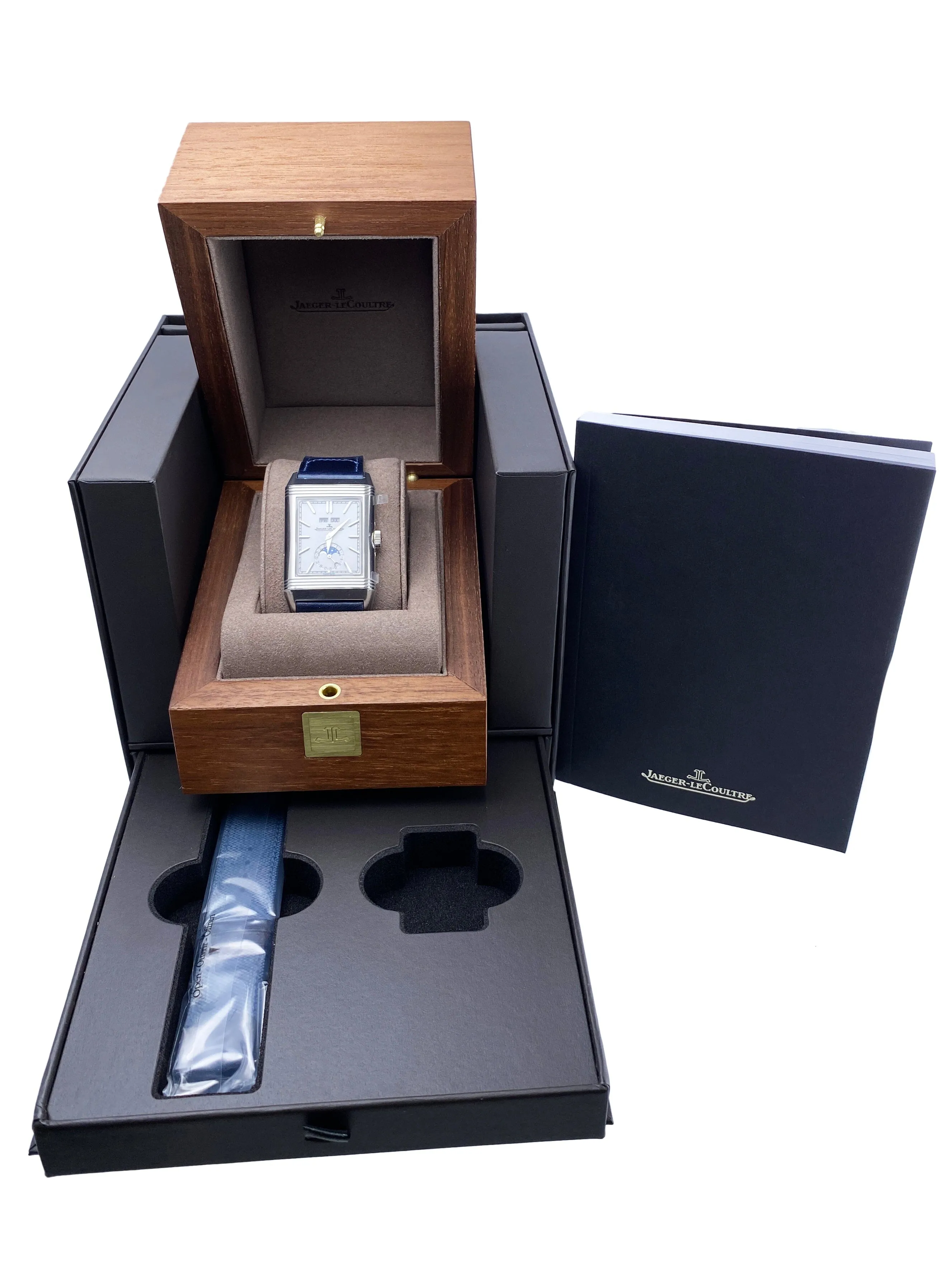 Brand New Jaeger-LeCoultre Reverso Tribute Q3918420 Mens Watch Box Papers