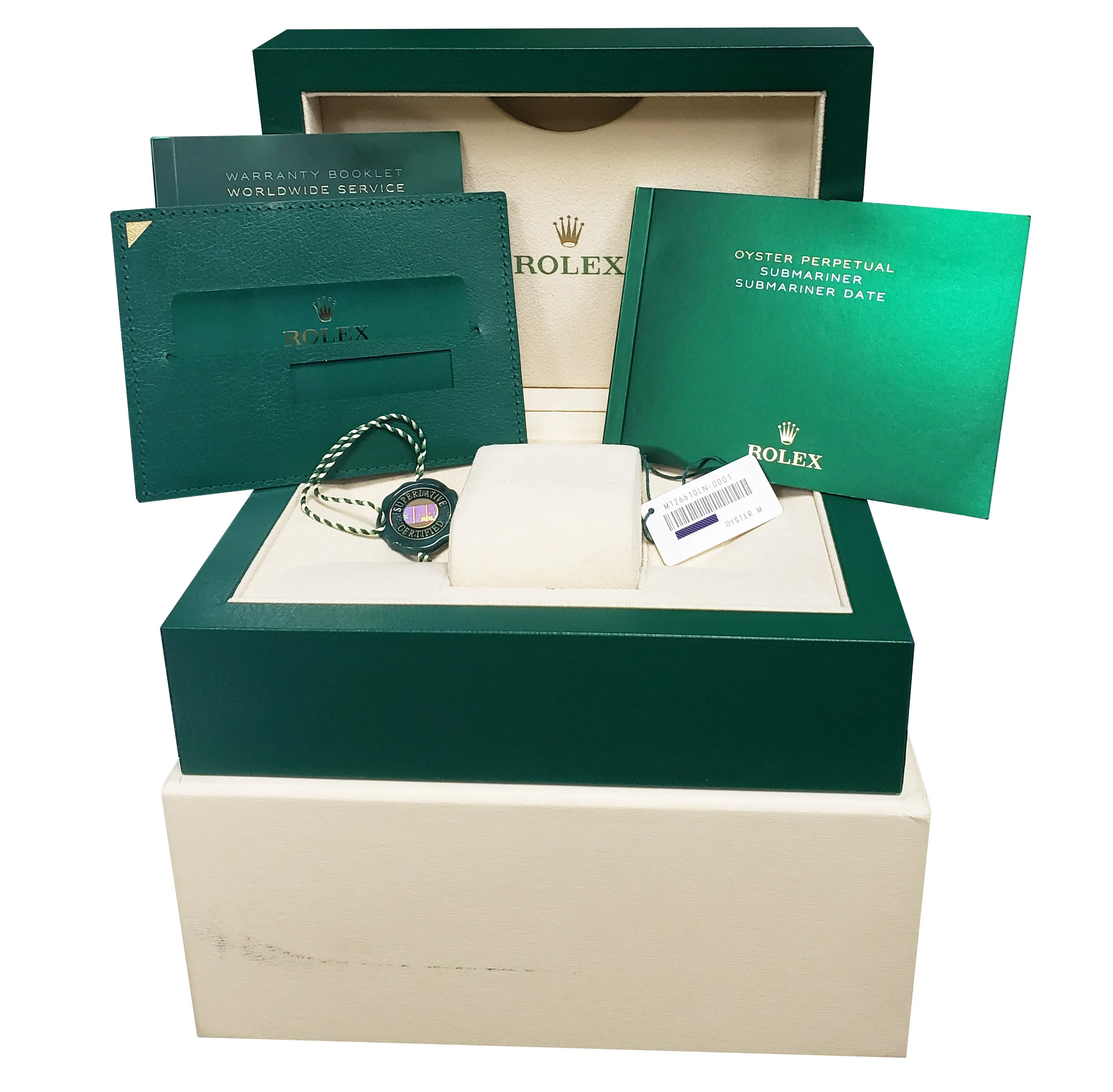 BRAND NEW JULY 2021 Rolex Submariner 41 Date Steel Black Ceramic Watch 126610 LN
