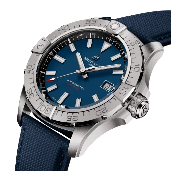 Breitling Avenger Automatic 42mm Watch with Blue Strap