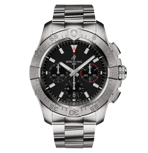 Breitling Avenger B01 Chronograph 44 Watch with Stainless Steel Bracelet