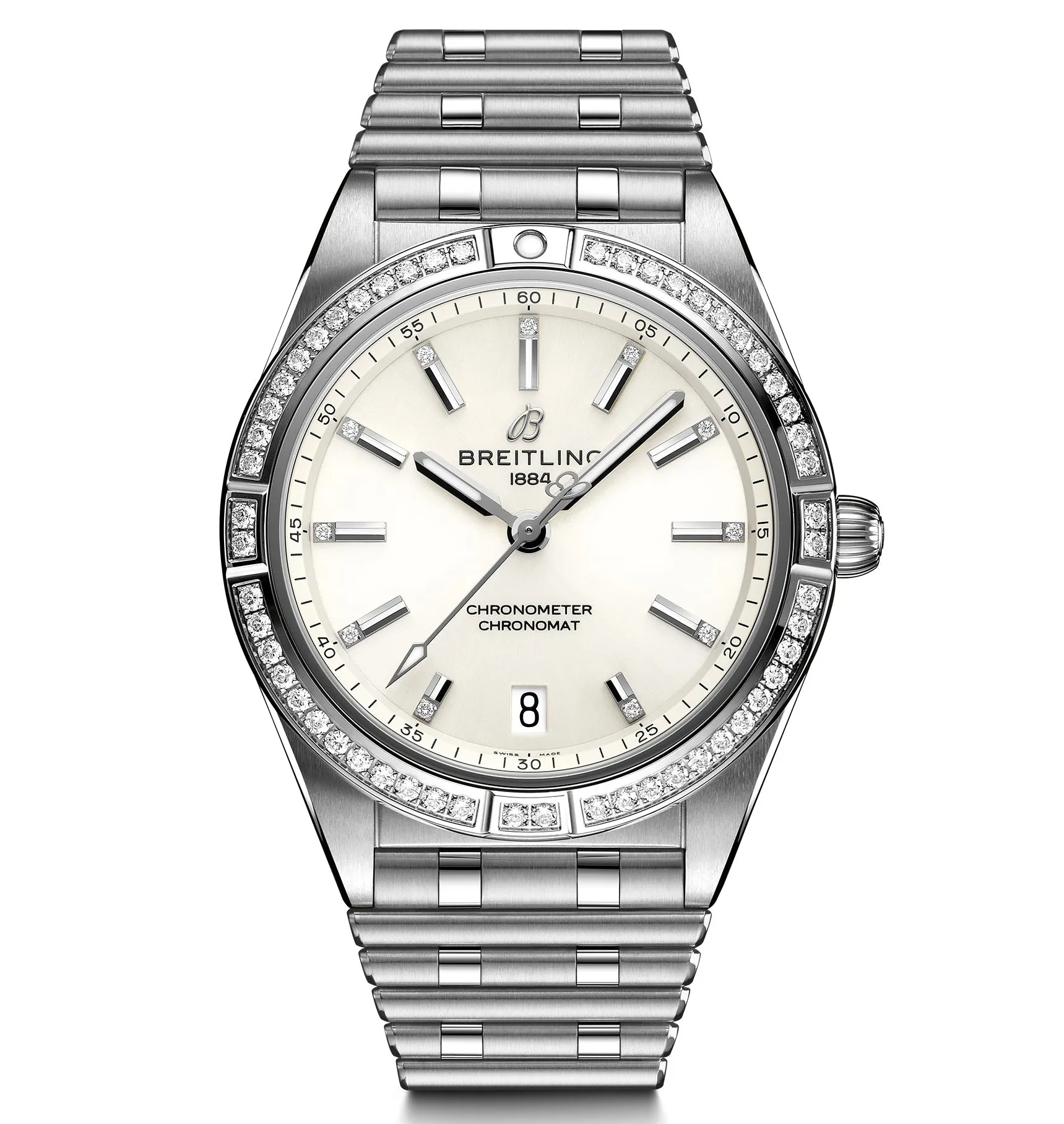 Breitling Chronomat Automatic 36 with Diamond Bezel