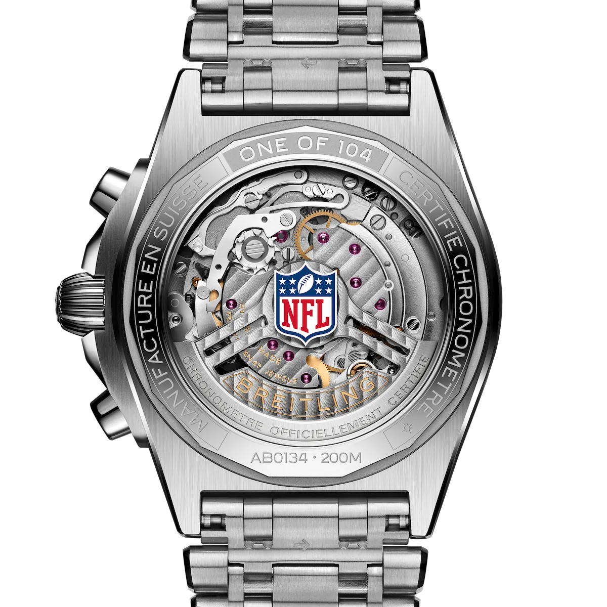Breitling Chronomat B01 42 Kansas City Chiefs NFL Edition AB01342B1K5A1