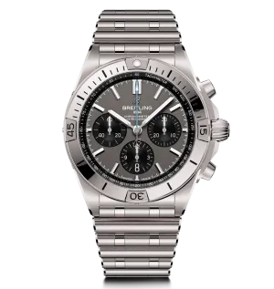 Breitling Chronomat B01 42 Watch with Titanium Rouleaux Bracelet
