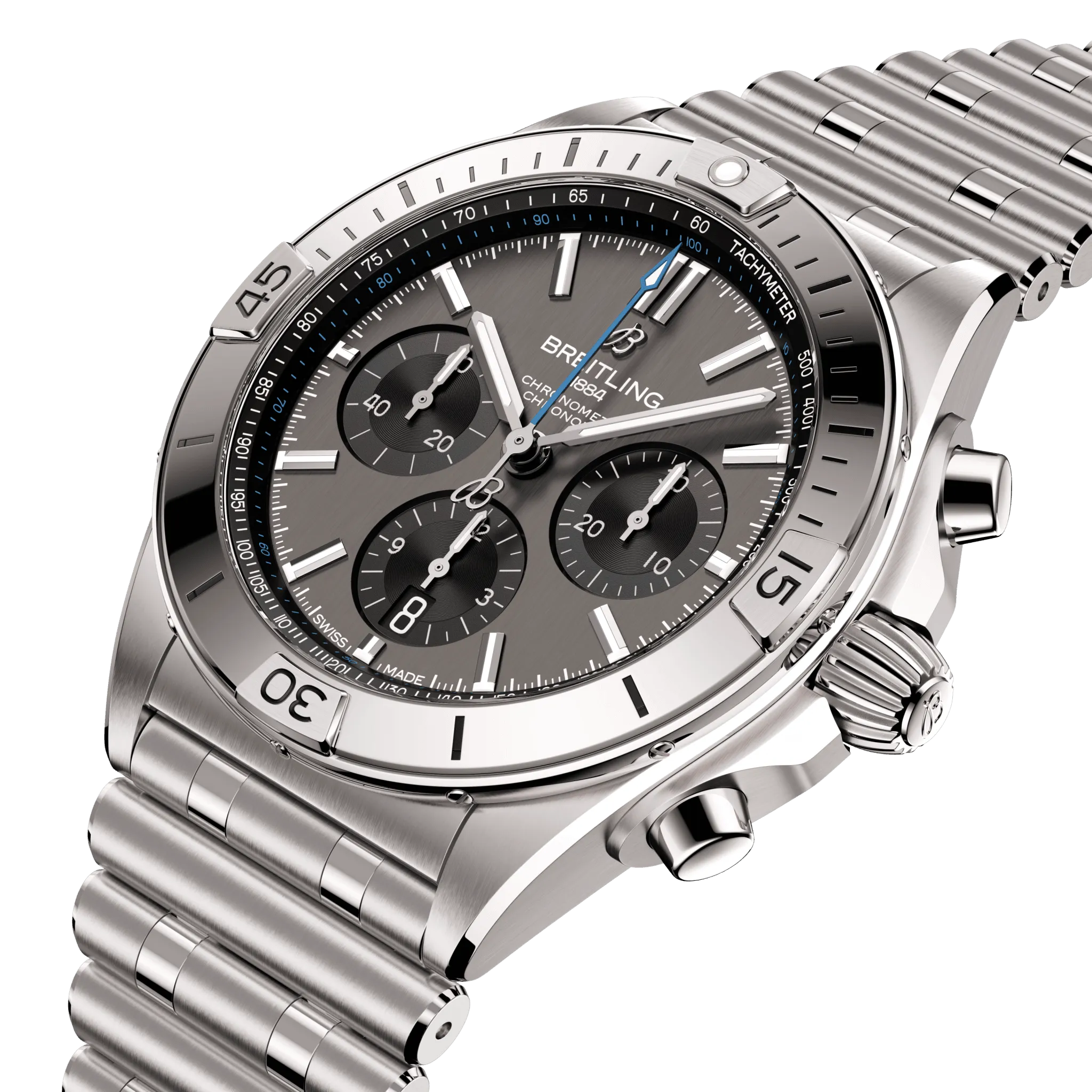 Breitling Chronomat B01 42 Watch with Titanium Rouleaux Bracelet