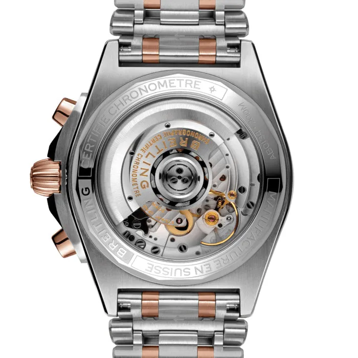 Breitling Chronomat B01 Chronograph 42 Steel & 18K Red Gold with Anthracite Dial