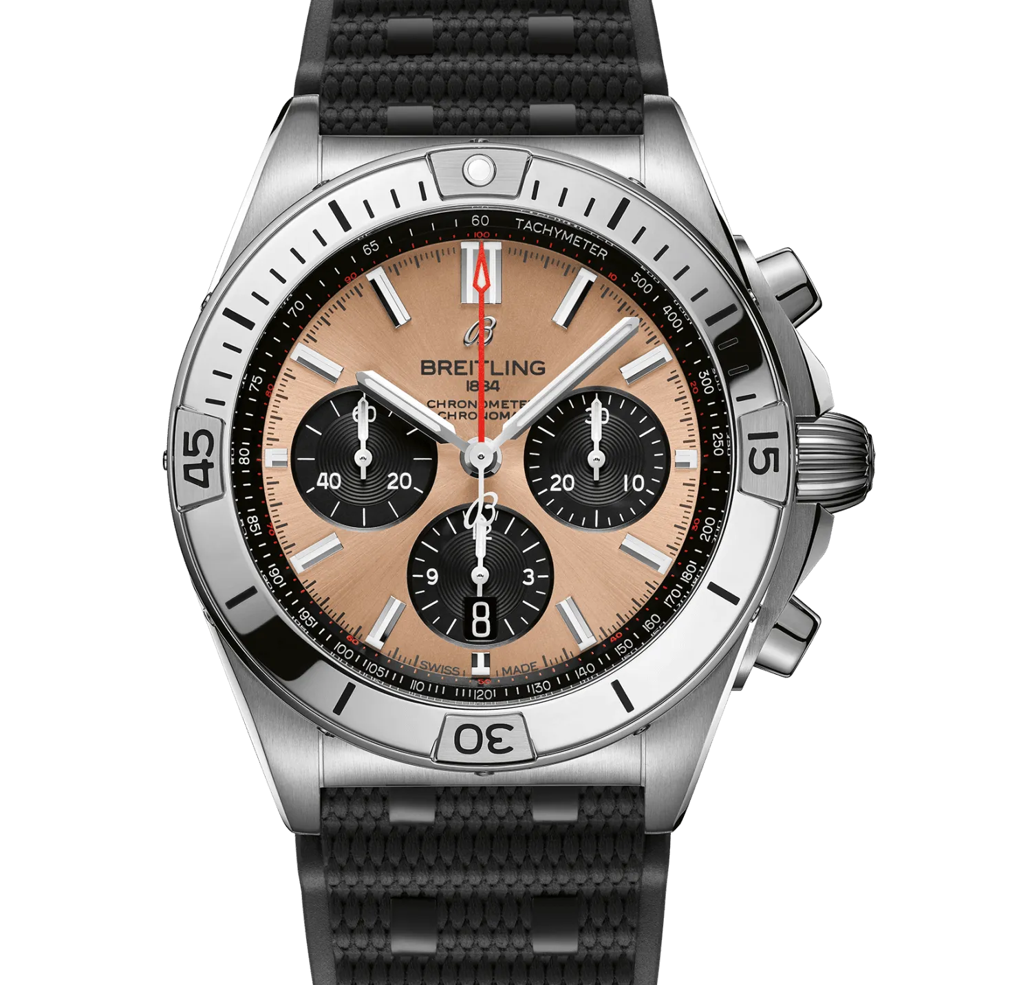 Breitling Chronomat B01 Chronograph 42 Watch with Copper Dial