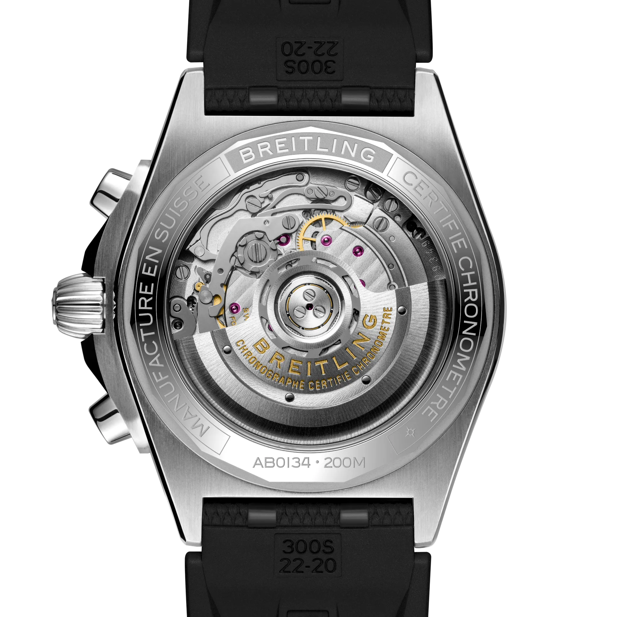 Breitling Chronomat B01 Chronograph 42 Watch with Silver Dial