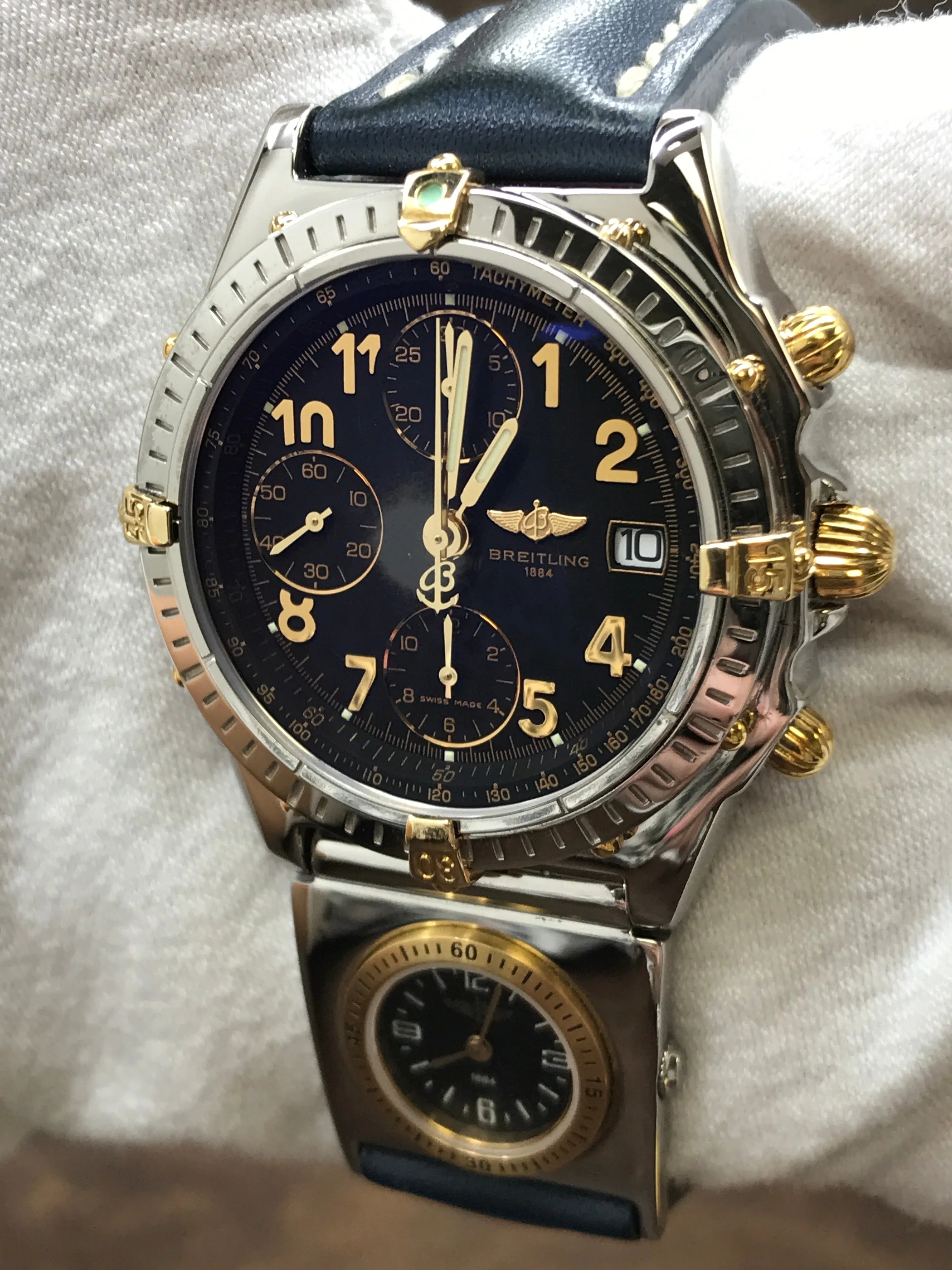 Breitling Chronomat B13050.1 Black Dial Automatic  Men's Watch