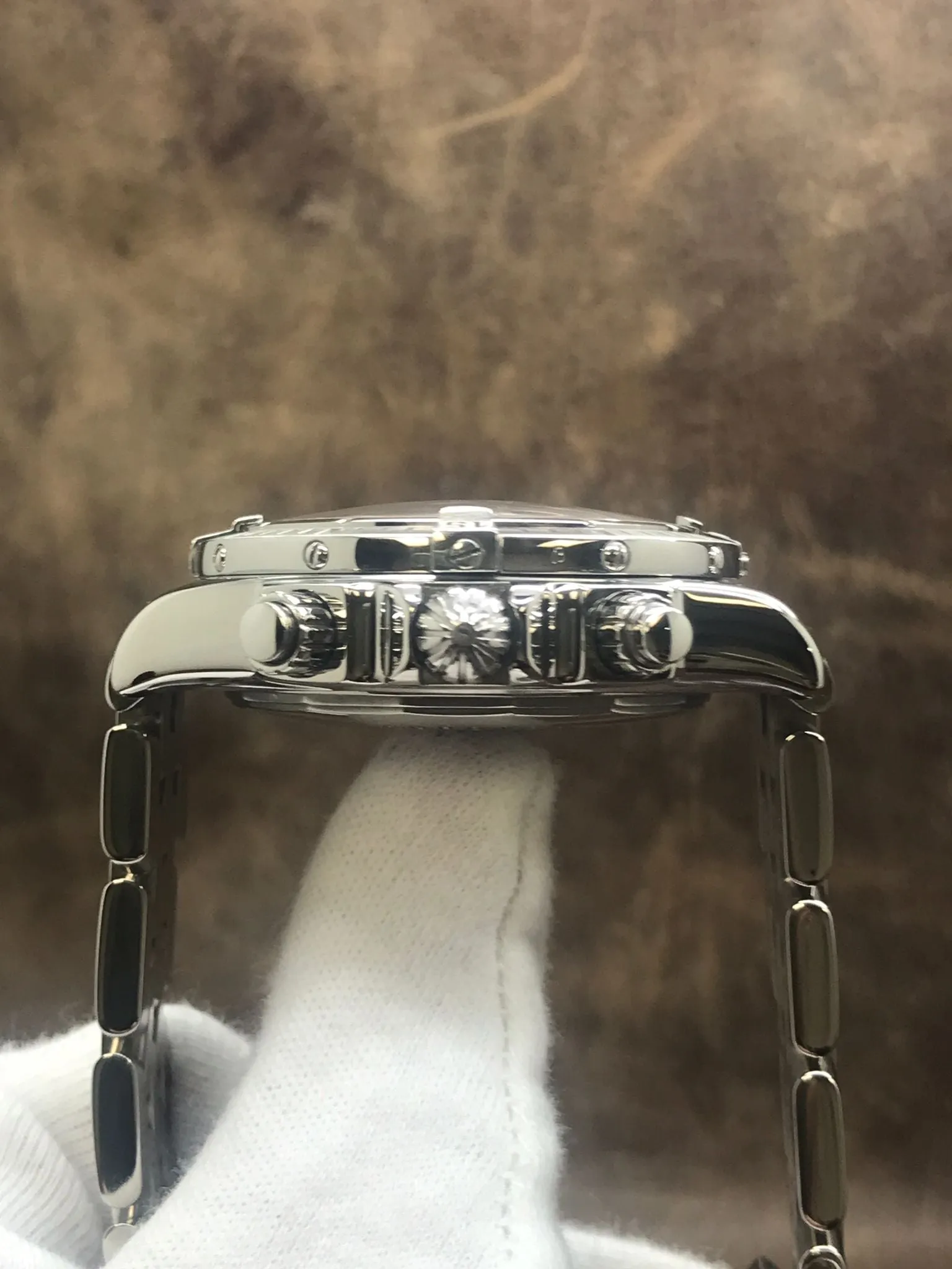 Breitling Chronomat Evolution A13356 White Dial Automatic Men's Watch