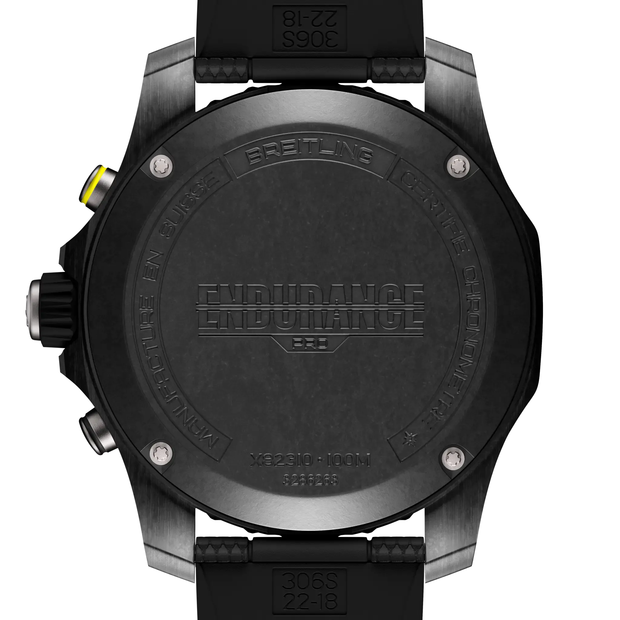 Breitling Endurance Pro 44 Watch with Black Rubber Strap
