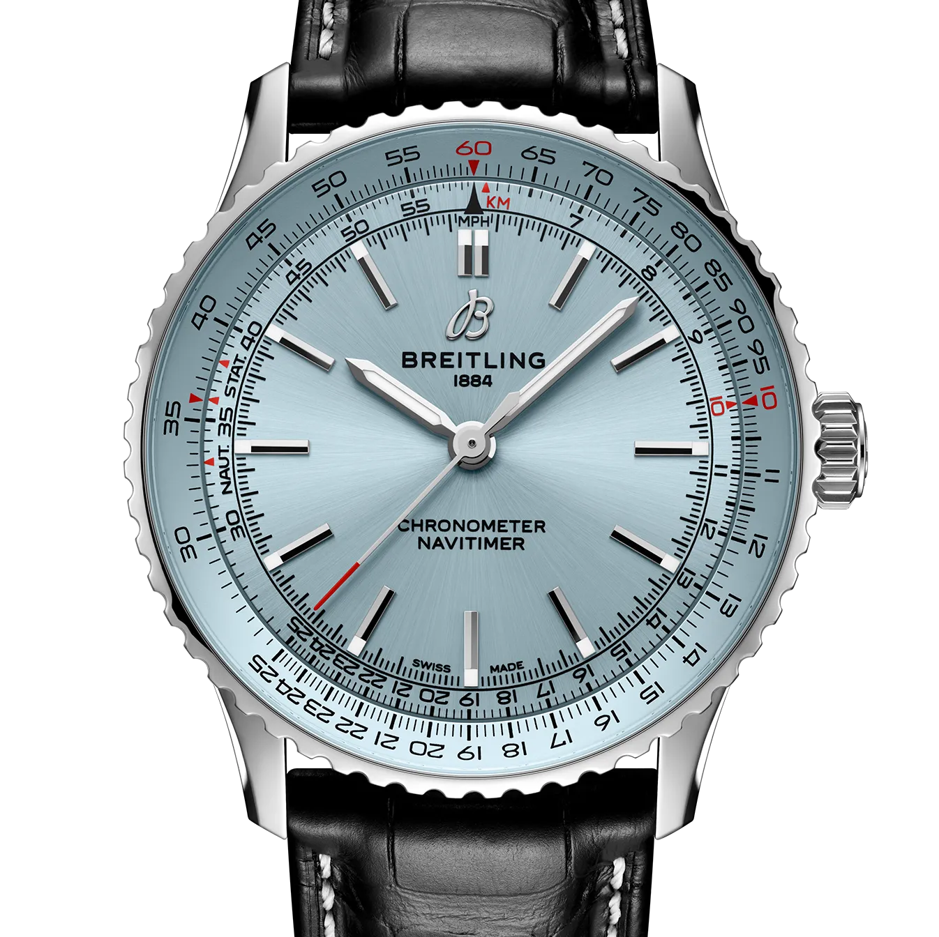 Breitling Navitimer Automatic 41 Watch with Ice Blue Dial