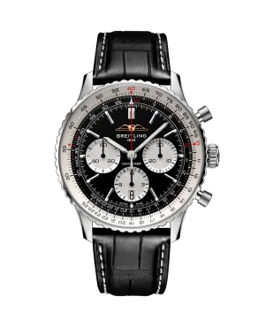 Breitling Navitimer B01 43mm Watch with Black Dial