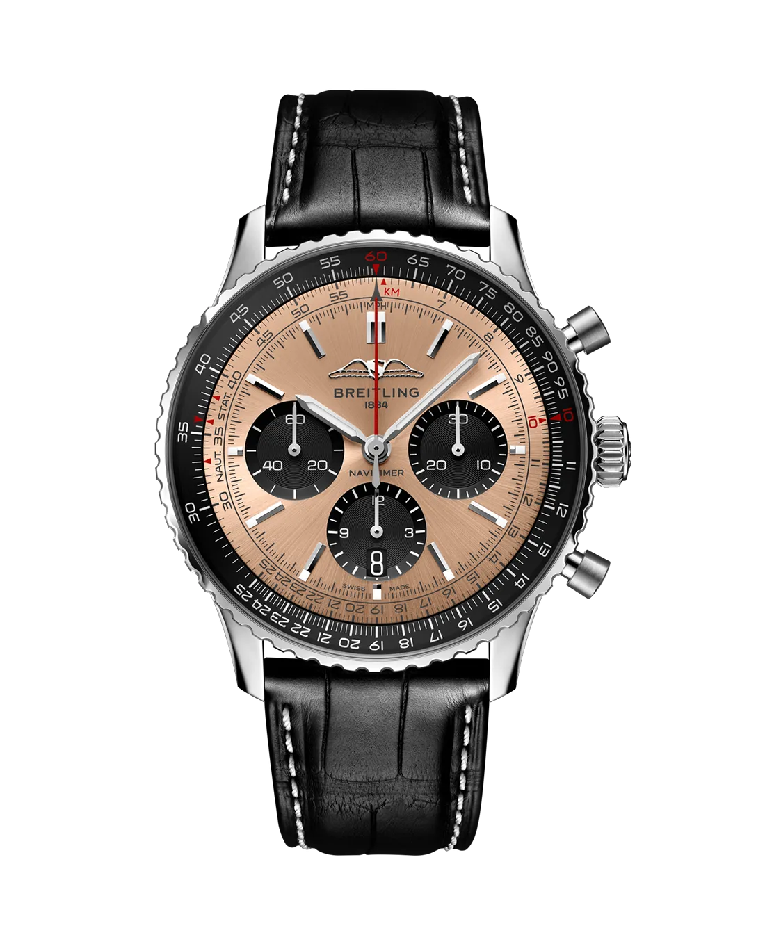 Breitling Navitimer B01 43mm Watch with Copper Dial