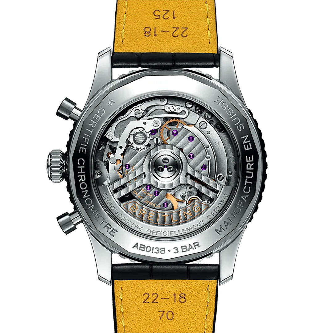 Breitling Navitimer B01 43mm Watch with Silver Dial