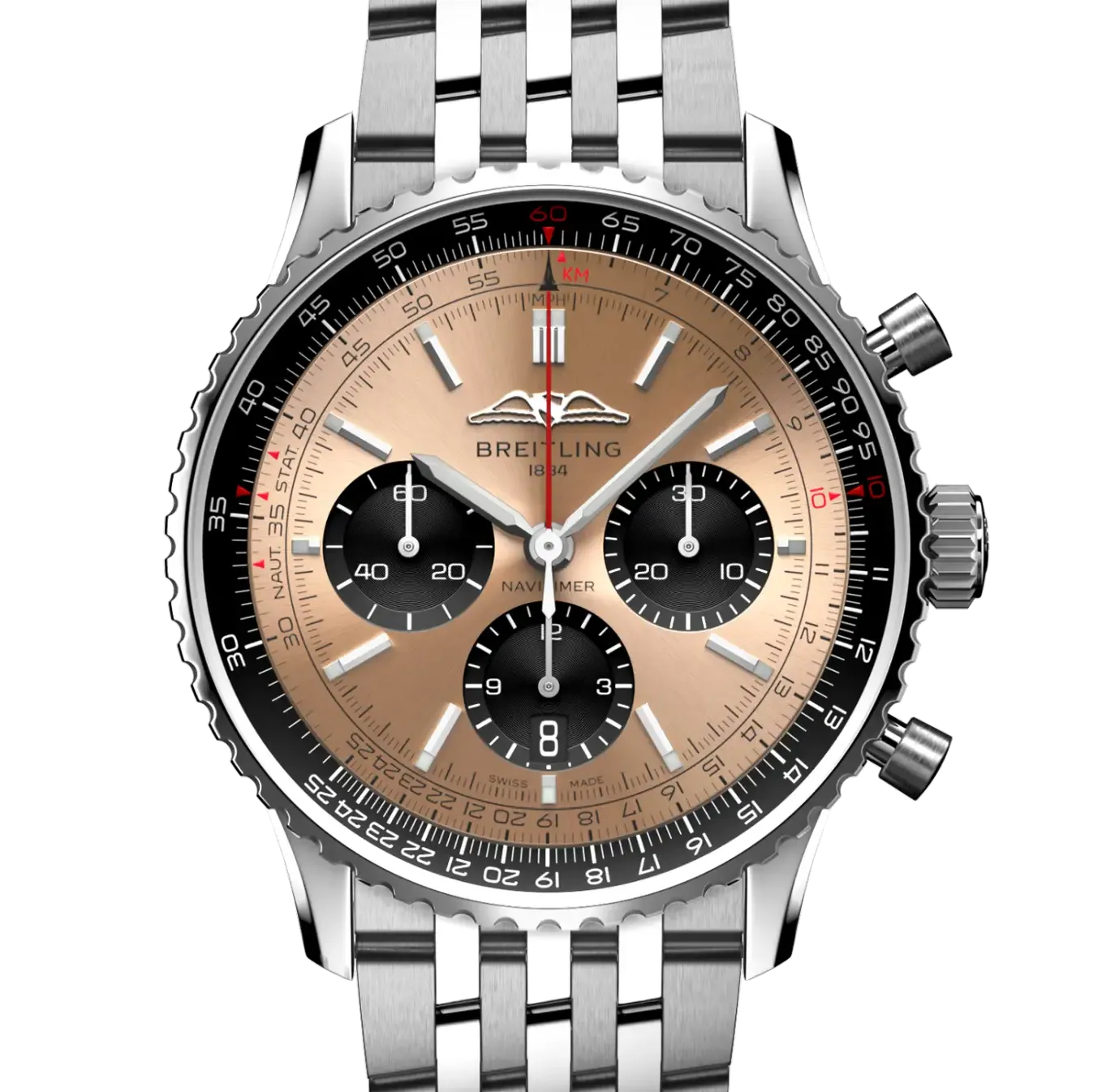 Breitling Navitimer B01 Chronograph 43 Watch with Bronze Dial