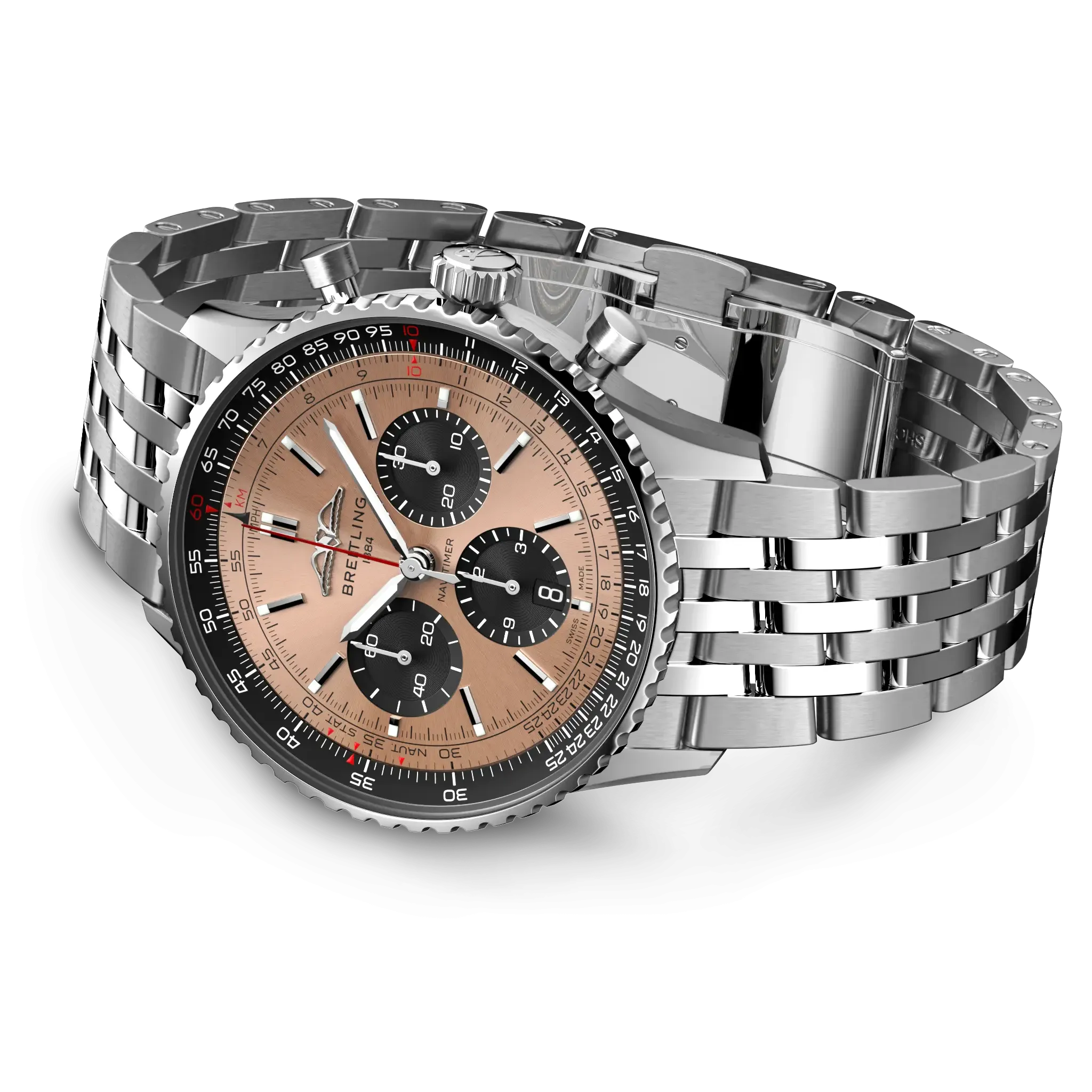 Breitling Navitimer B01 Chronograph 43 Watch with Bronze Dial