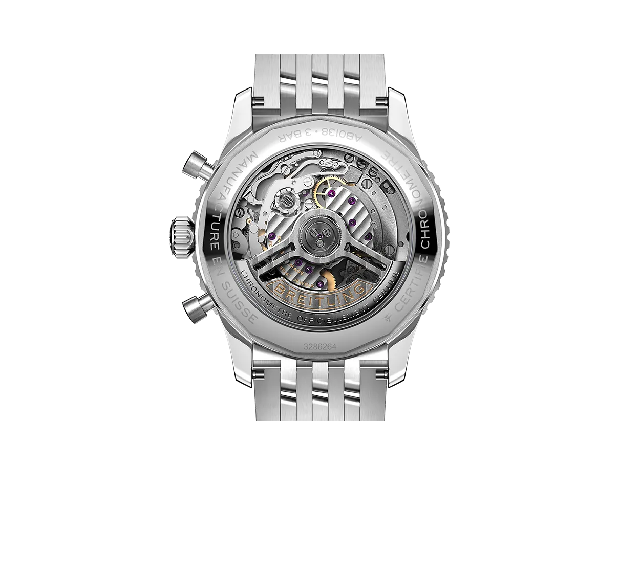 Breitling Navitimer B01 Watch with Black Dial, 43mm
