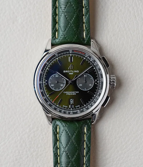 Breitling Premier B01 Chronograph 42 Bentley British Racing Green AB0118