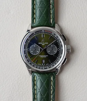 Breitling Premier B01 Chronograph 42 Bentley British Racing Green AB0118