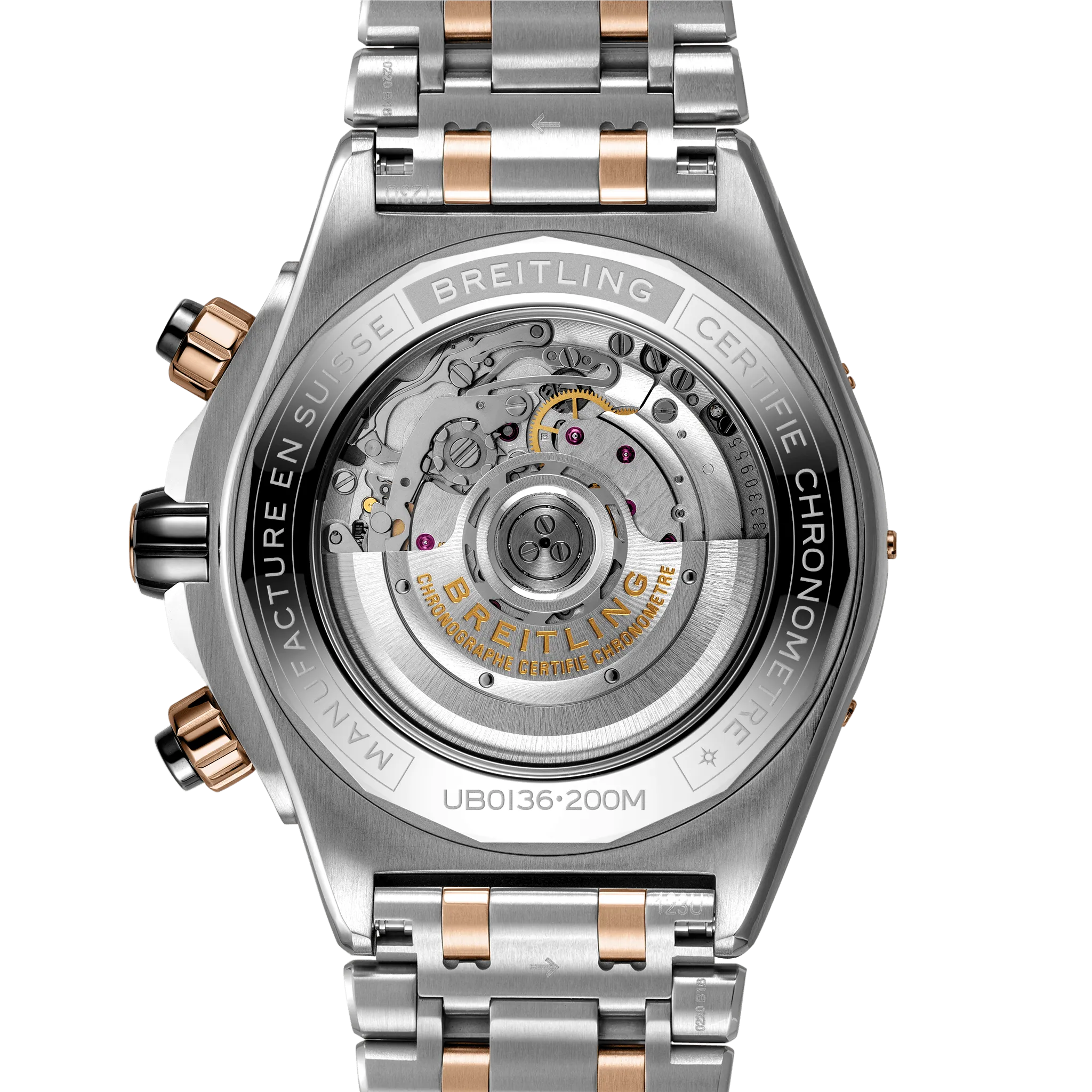 Breitling Super Chronomat B01 44 Watch with Green Dial
