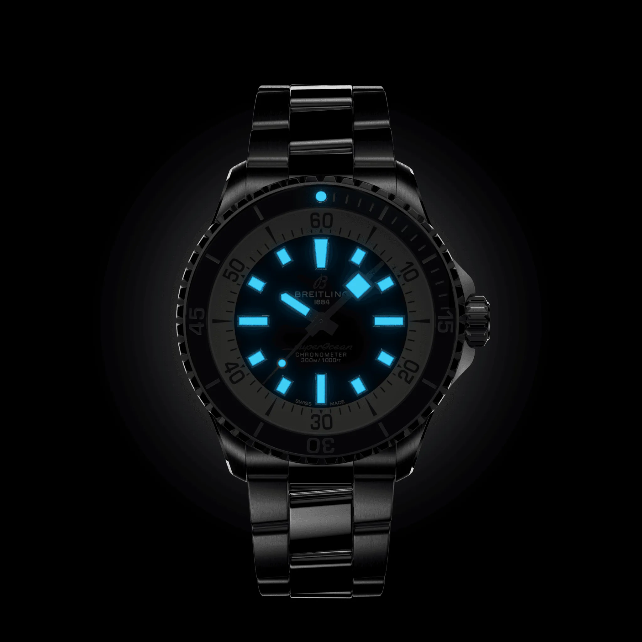 Breitling Superocean Blue Watch, 42mm