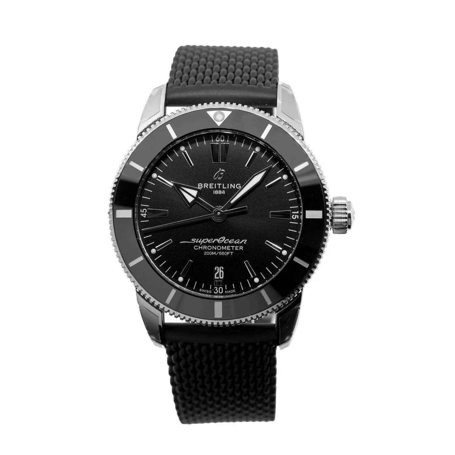 Breitling Superocean Heritage B20 44mm Stainless Steel Black Dial AB20301