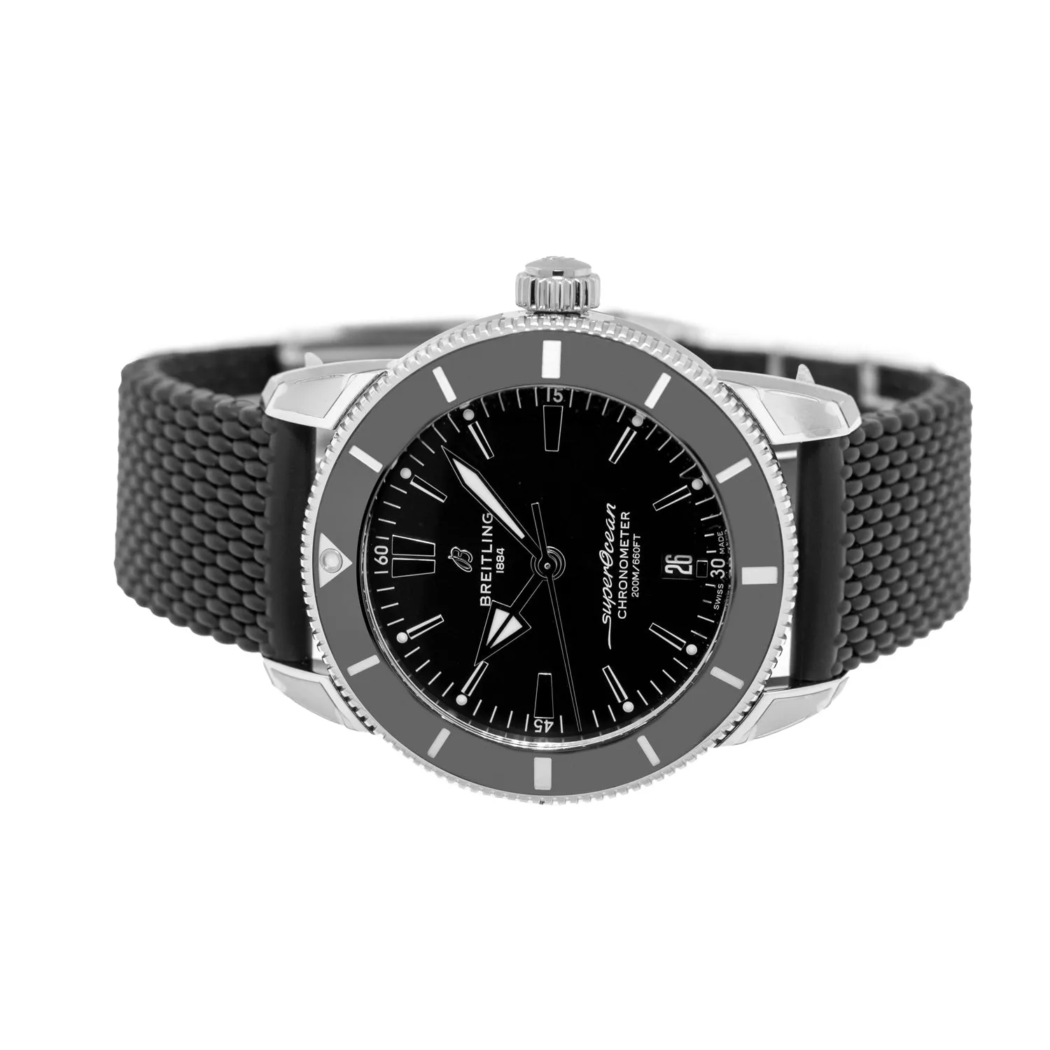 Breitling Superocean Heritage B20 44mm Stainless Steel Black Dial AB20301