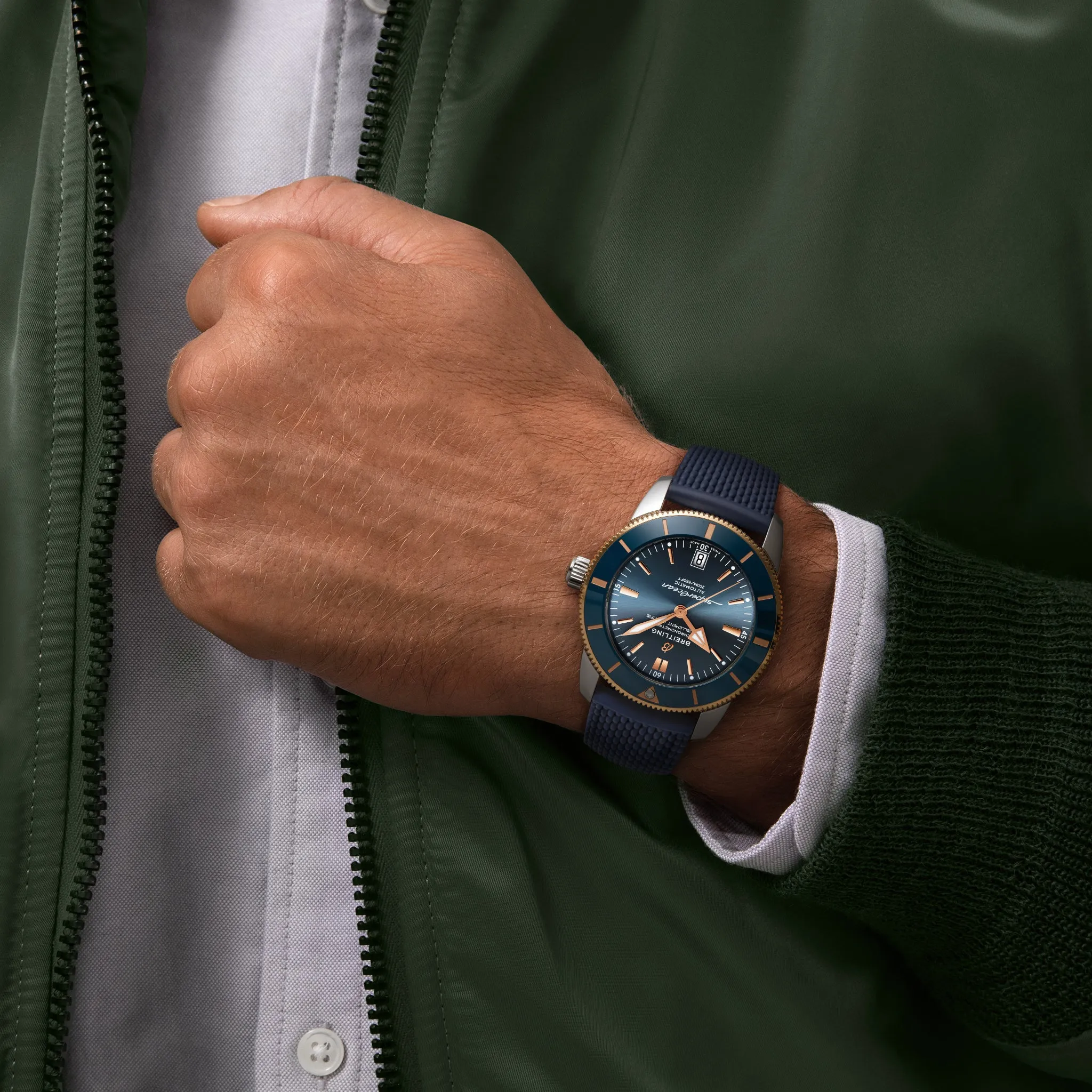 Breitling Superocean Heritage II B20 Automatic 42 Blue Dial