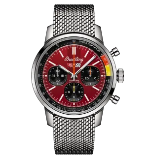 Breitling Top Time B01 Chevrolet Corvette Watch with Red Dial