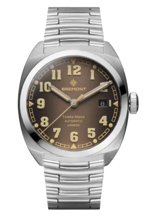 Bremont Terra Nova 40.5mm Date 'Caramel' Limited Edition TN40-DT-SS-BR-B