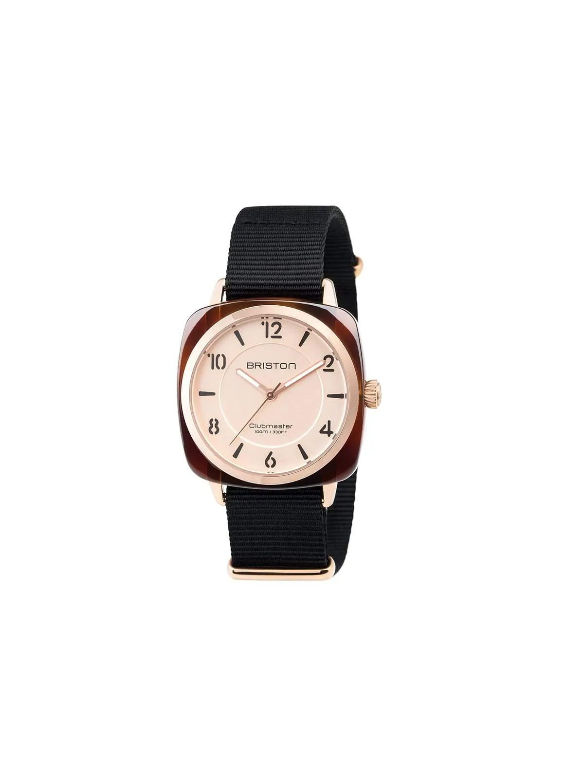 Briston Clubmaster Chic Acetate HMS Gold Rose Gold Dial 36mm