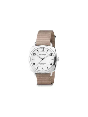 Briston Clubmaster Chic Steel HMS White Dial 36mm
