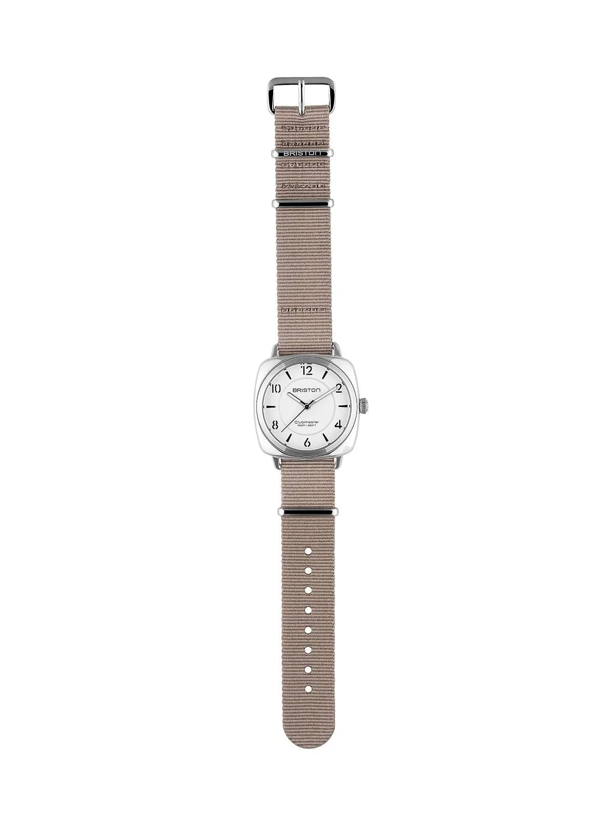 Briston Clubmaster Chic Steel HMS White Dial 36mm