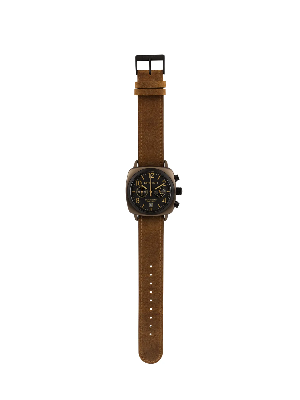 Briston Clubmaster Classic Steel Chronograph Khaki 40mm