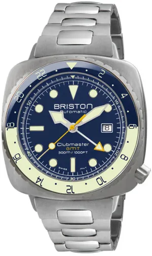 Briston Clubmaster Diver Pro GMT Steel Watch