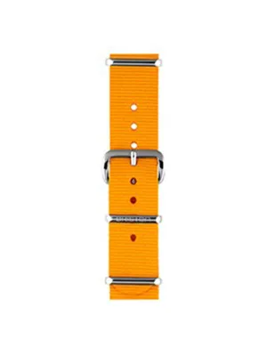 Briston Nato Strap Mango Polished Steel 18mm