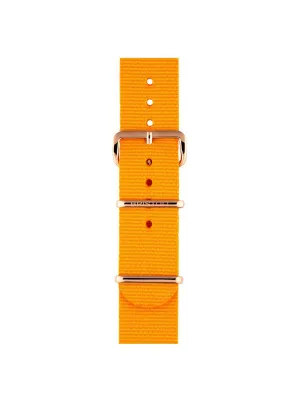 Briston Nato Strap Mango Rose Gold 20mm