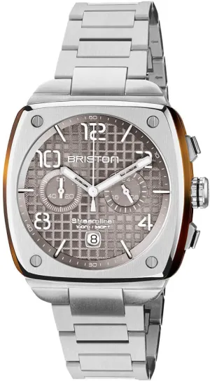 Briston Streamliner Urban Chrono Steel Grey Taupe Watch
