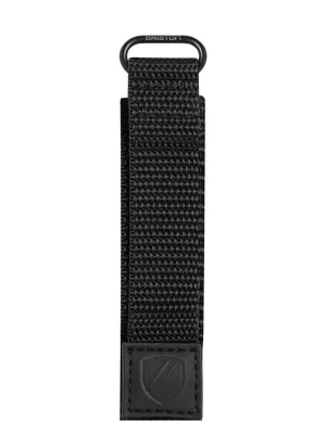Briston Velcro Strap 20mm Black PVD